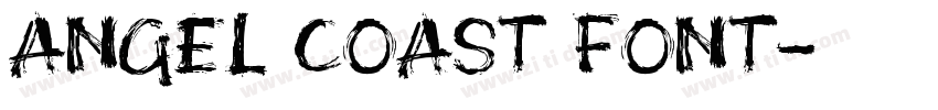Angel Coast Font字体转换